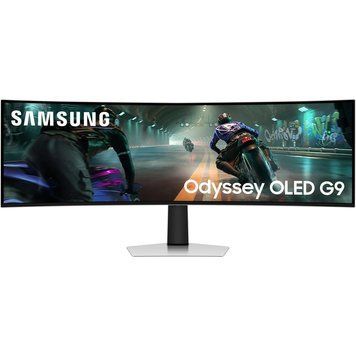 Монитор Samsung 48.7" Odyssey G9 49DG910 (LS49DG910SIXUA) OLED Silver Curved 144Hz Samsung купить в Украине