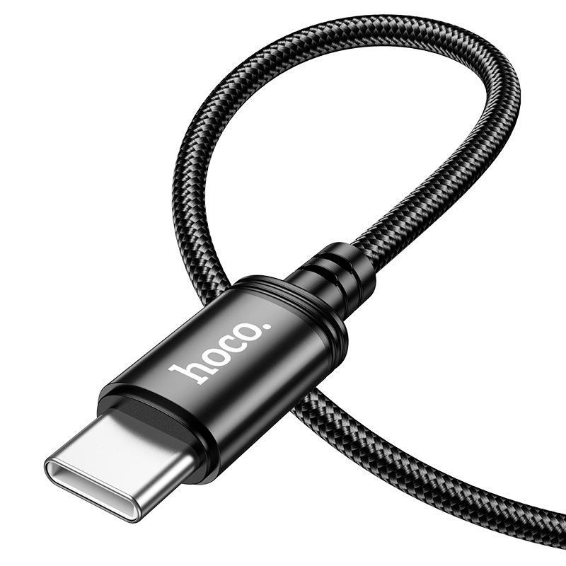 Кабель Hoco X89, Type-C-USB, 3A, Black, длина 2м, BOX HOCO купить в Украине