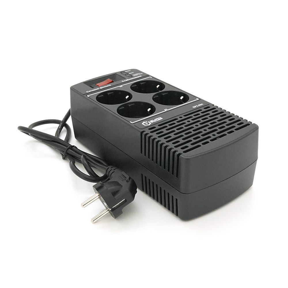 Стабилизатор напряжения релейный Europower EPX-804 800VA 400W, input:184~276V, output:220V&plusmn;10%, 4 SHUKO, Q12 EUROPOWER купить в Украине