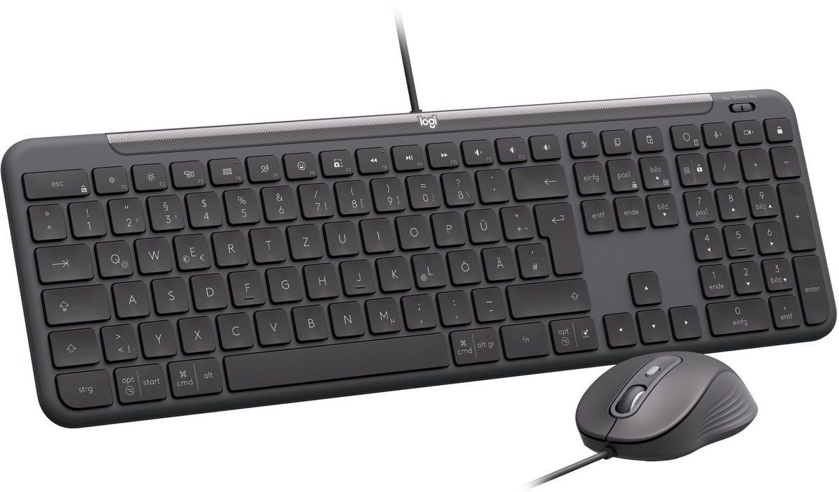 Комплект (клавиатура, мышь) Logitech Signature Slim Combo MK620 Graphite (920-013349) Logitech купить в Украине
