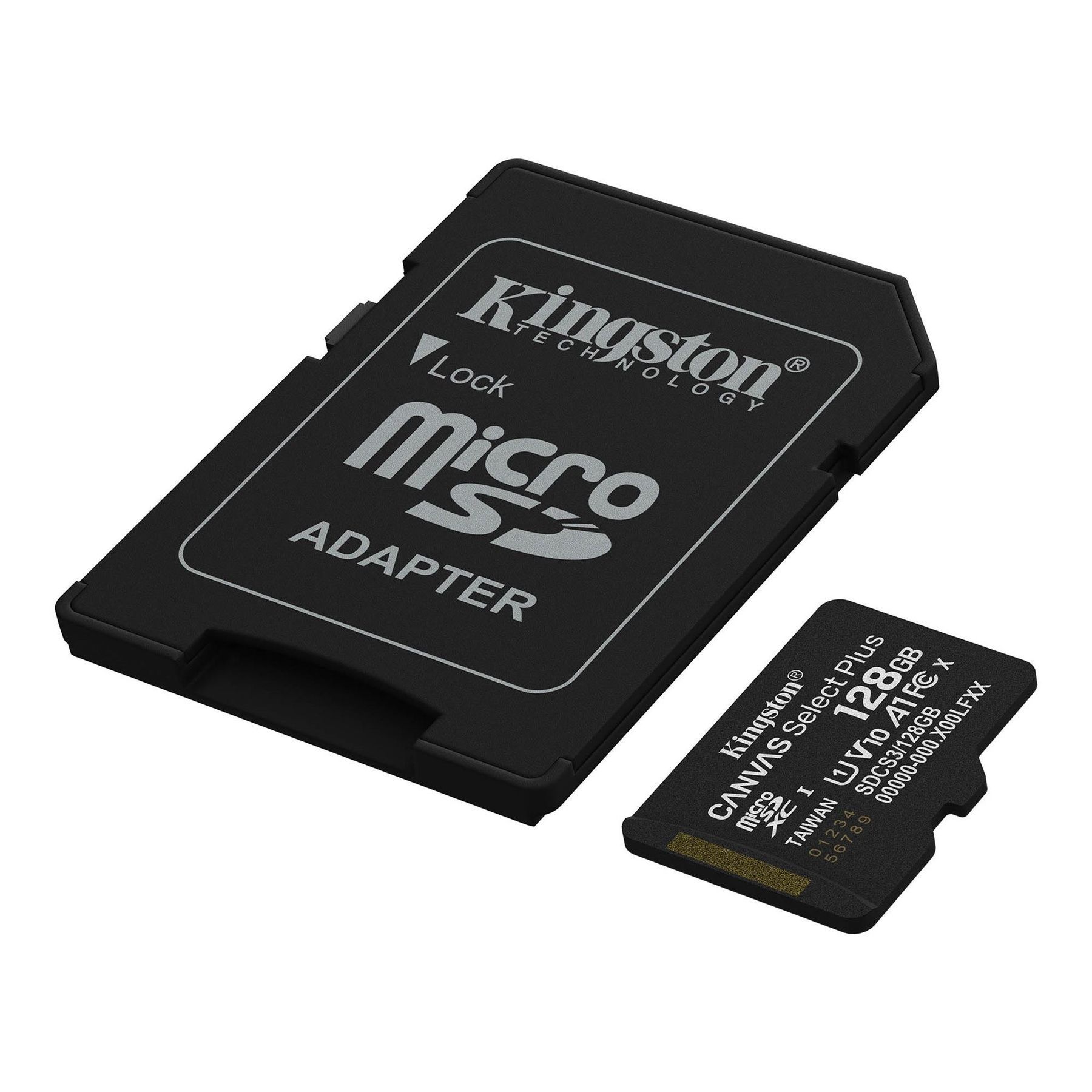Карта памяти MicroSDXC 128GB UHS-I Class 10 Kingston Canvas Select Plus R150MB/s (SDCS3/128GBSP) Kingston купить в Украине