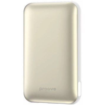 Універсальна мобільна батарея Proove Vibe Energy Plus 22.5W 10000mAh White/Gold (PBVE15012202) Proove купити в Україні