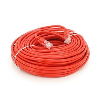 Патч-корд литий RITAR, UTP, RJ45, Cat.5e, 20m, червоний, Cu (мідь) Ritar купити в Україні