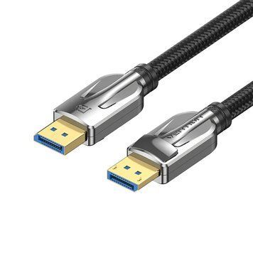 Кабель Vention DisplayPort - DisplayPort (M/M), 2 м, v2.1, Black (HGABH) Vention купить в Украине