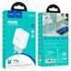СЗУ 110-240V HOCO C104A, USB-C, PD20W, White, Box HOCO &mdash; фото
