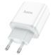 СЗУ 110-240V HOCO C104A, USB-C, PD20W, White, Box HOCO &mdash; фото