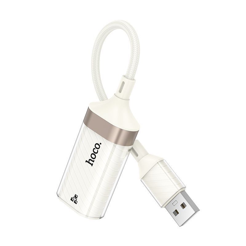Контролер HOCO UA41 USB 2.0 to Ethernet - Мережевий адаптер 10 / 100Mbps, White, BOX HOCO купити в Україні