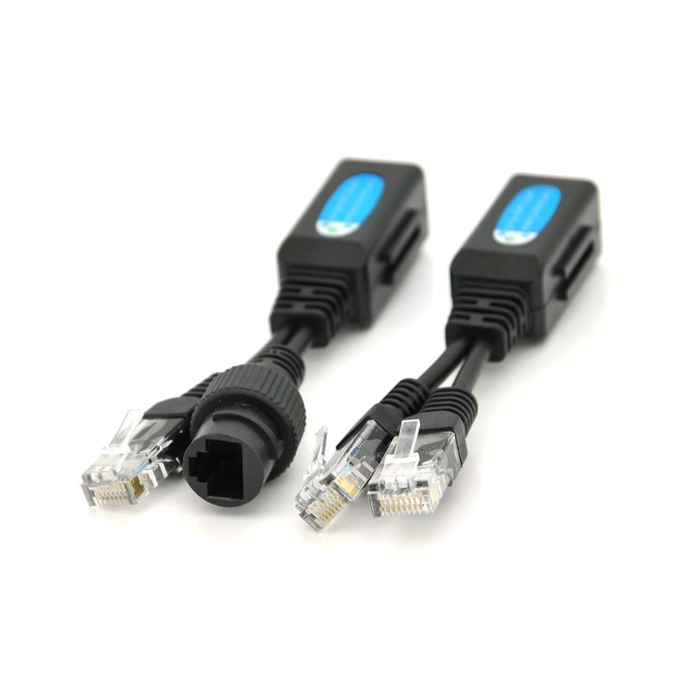 Splitter / Combiner RJ-45 POE Разветвитель сигнала 2 устройства по одному кабелю с поддержкой POE (Пара) YOSO купить в Украине
