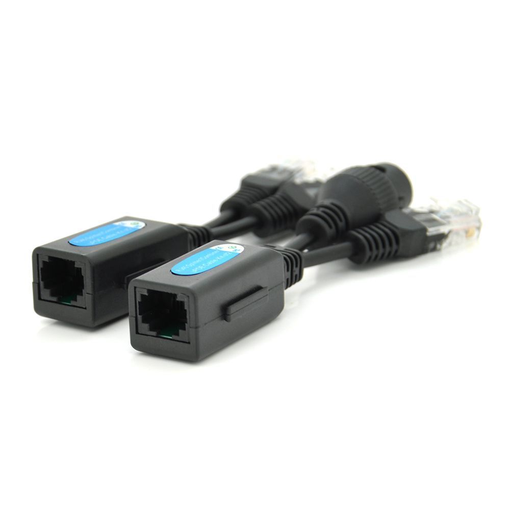 Splitter / Combiner RJ-45 POE Разветвитель сигнала 2 устройства по одному кабелю с поддержкой POE (Пара) YOSO купить в Украине
