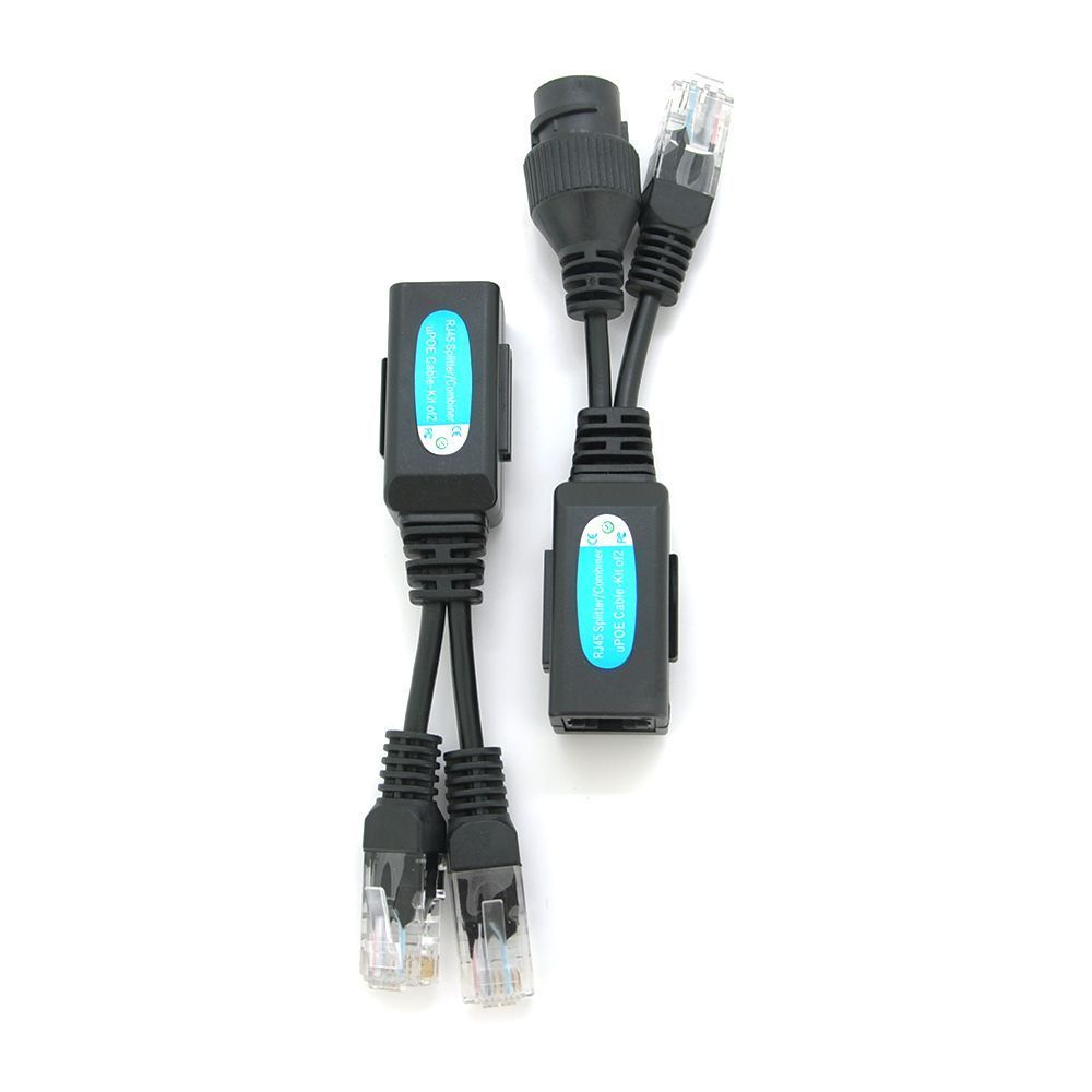 Splitter / Combiner RJ-45 POE Разветвитель сигнала 2 устройства по одному кабелю с поддержкой POE (Пара) YOSO купить в Украине