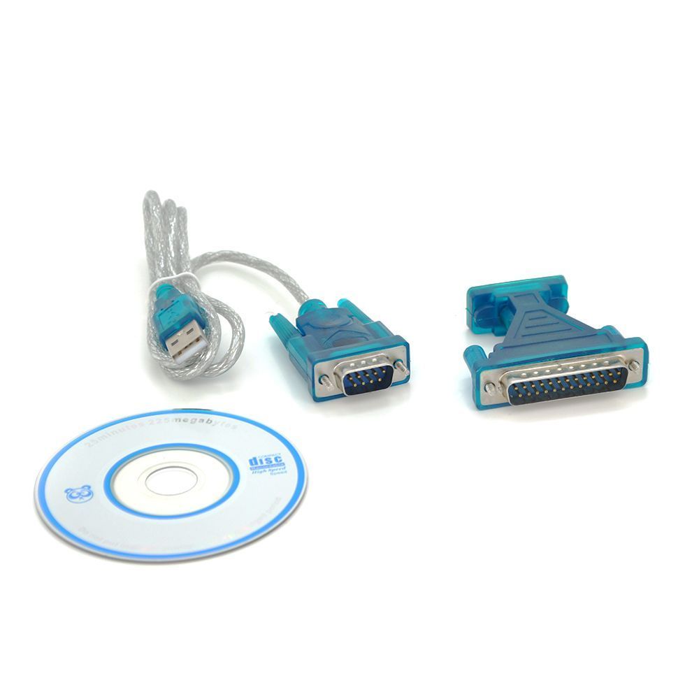 Кабель USB to RS-232 с перехідником RS-232 (9 pin) > (25Pin),Blister Voltronic купити в Україні