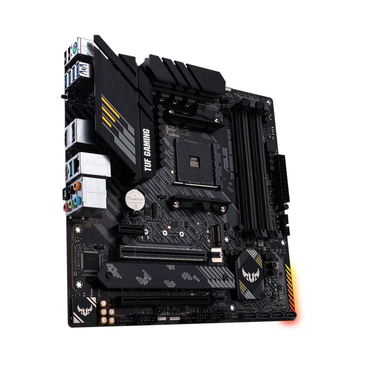 Материнська плата ASUS TUF GAMING B550M-PLUS (sAM4, AMD B550, DDR4, mATX) Asus купити в Україні