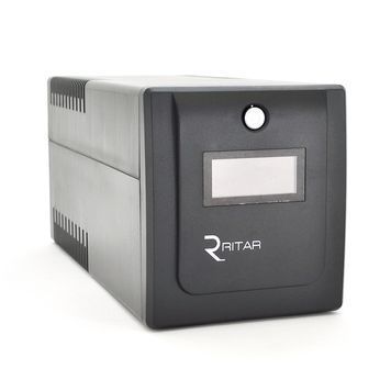 ДБЖ Ritar RTP1500 (900W) Proxima-D, LCD, AVR, 3st, 4xSCHUKO socket, 2x12V9Ah, plastik Case ( 460 x 225 X 245 ) 11,9 кг Q2 Ritar купити в Україні