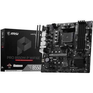 Материнская плата MSI Pro B550M-P WiFi6E Socket AM4 MSI купить в Украине