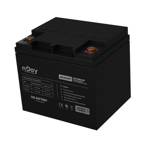 Аккумуляторная батарея Njoy GE4012FF 12V 40AH (BTVGCDTOMTCFFCN01B) GEL Njoy купить в Украине