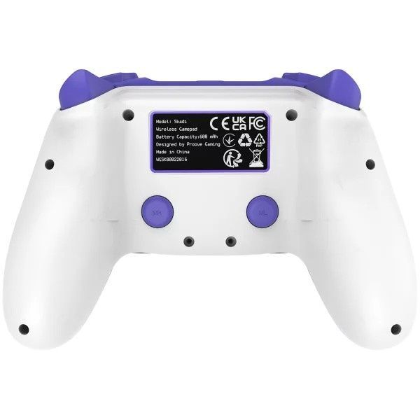 Геймпад бездротовий Proove Gaming Skadi White/Purple Proove купити в Україні