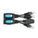 Splitter / Combiner RJ-45 POE Разветвитель сигнала 2 устройства по одному кабелю с поддержкой POE (Пара) YOSO &mdash; фото