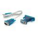 Кабель USB to RS-232 с перехідником RS-232 (9 pin) > (25Pin),Blister Voltronic &mdash; фото