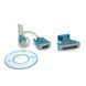 Кабель USB to RS-232 с перехідником RS-232 (9 pin) > (25Pin),Blister Voltronic &mdash; фото