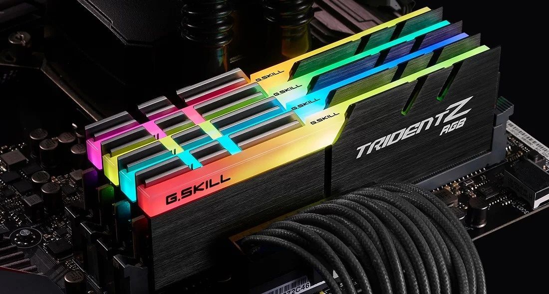 Модуль памяти DDR4 2x16GB/3200 G.Skill Trident Z RGB (F4-3200C16D-32GTZR) G.Skill купить в Украине