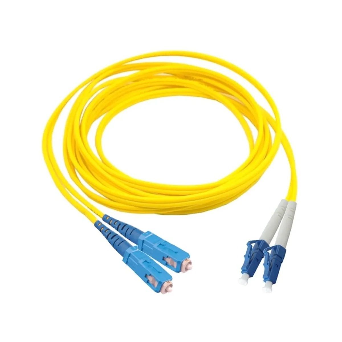 Патч-корд AMP SC-LC, SM, 9/125, Duplex, LSZH, 10м (1-6536508-0) AMP купити в Україні