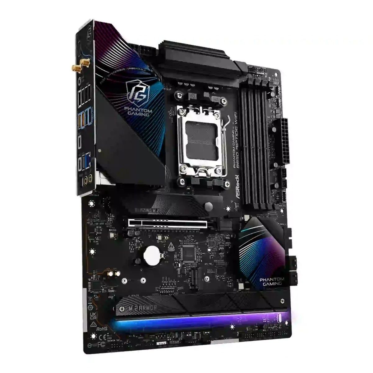 Материнська плата ASRock B850 RIPTIDE WIFI (sAM5, AMD B850, DDR5, ATX) ASRock купить в Украине