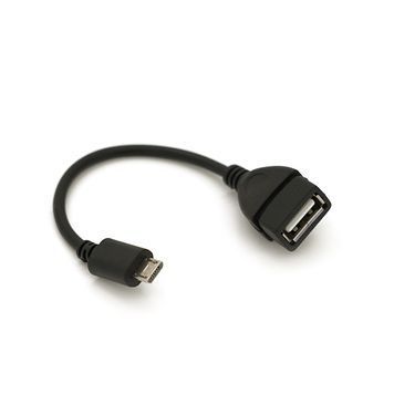 Кабель USB 2.0 AF / Micro-B OTG, 0.1m, Box Voltronic купить в Украине