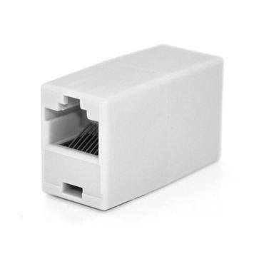 Соединитель RJ45 8P8C мама / мама RJ45 для соединения кабеля, белый, Q100 Voltronic купить в Украине