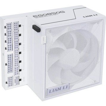 Блок питания Lian Li EDGE850, 80 Plus Gold, White, EU Cord (G9P.EG0850G.W000.EU) Lian Li купить в Украине