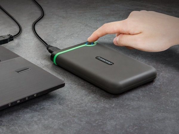 Зовнішній жорстий диск 2.5" USB 4.0TB Transcend StoreJet 25M3 Iron Gray Slim (TS4TSJ25M3S) Transcend купити в Україні