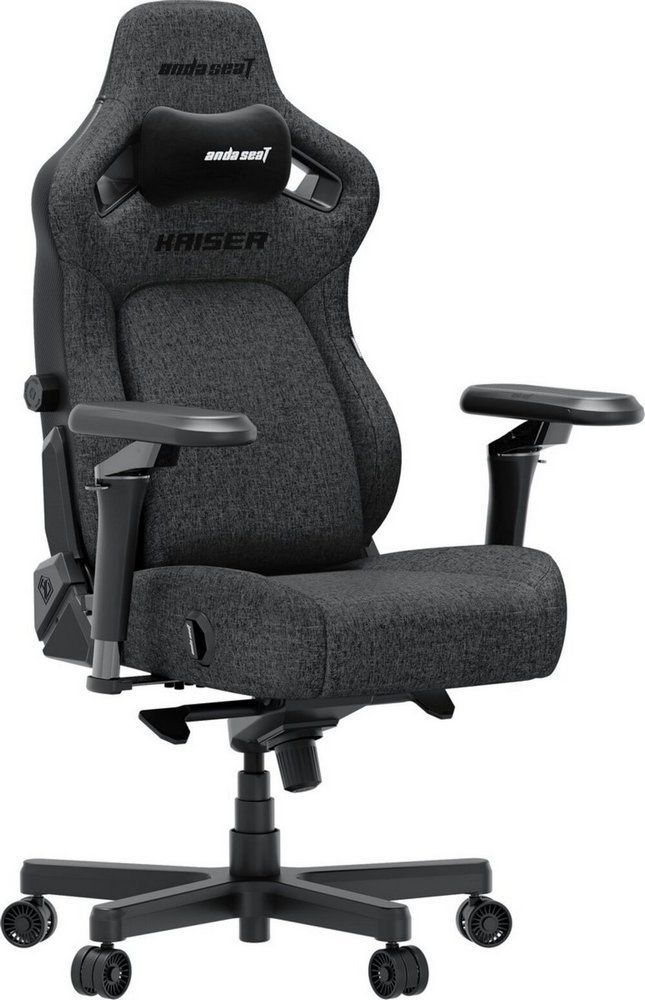 Крісло для геймерів Anda Seat Kaiser 4 V2 Size XL PVC Dark Gray Fabric (AD12YDDC-XLL-20-GB-CF-03) Anda Seat купити в Україні