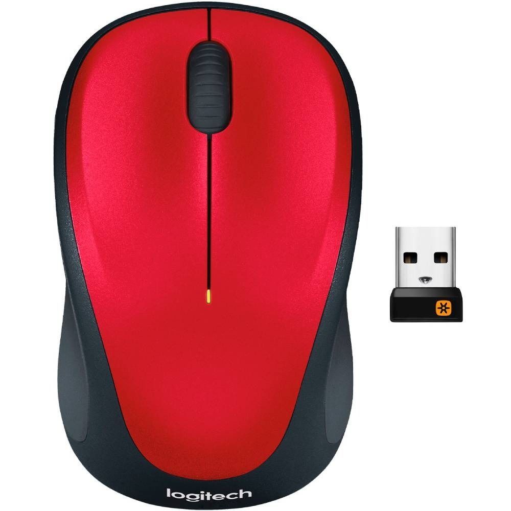 Миша бездротова Logitech M235 Red (910-002496) Logitech купити в Україні