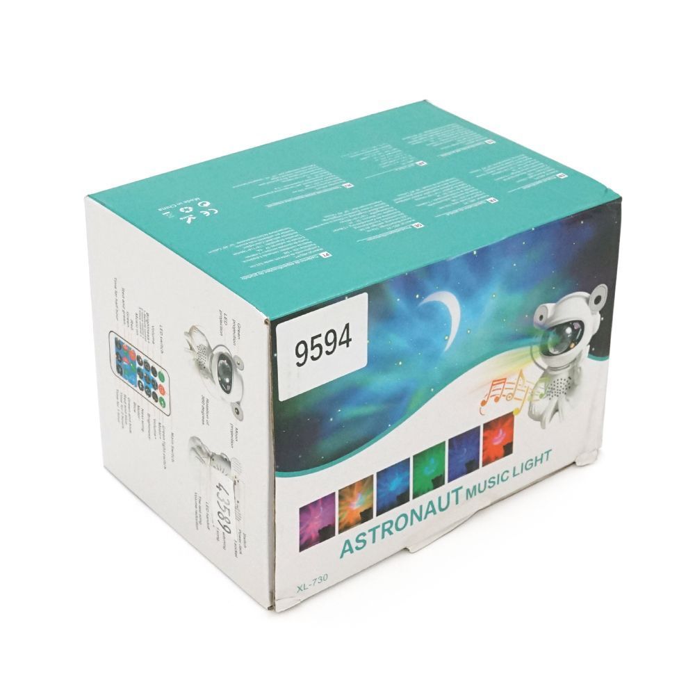 Ночник-проектор YT730 Астронавт+ Bluetooth колонка, пульт, USB кабель, White, Box Voltronic купить в Украине