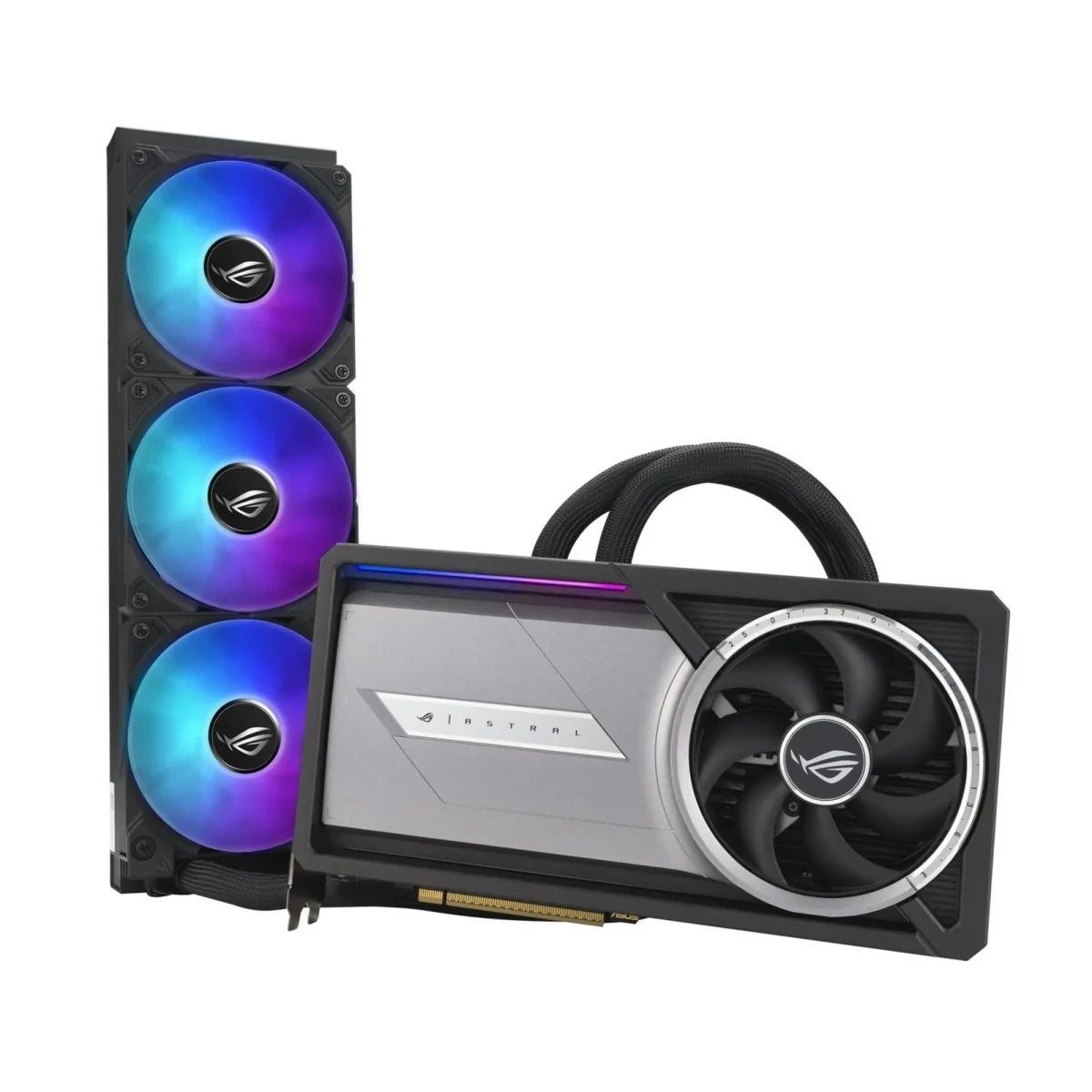 Відеокарта ASUS Nvidia GeForce RTX 5090 ROG ASTRAL LC GAMING OC 32GB GDDR7 (ROG-ASTRAL-LC-RTX5090-O32G-GAMING) Asus купити в Україні
