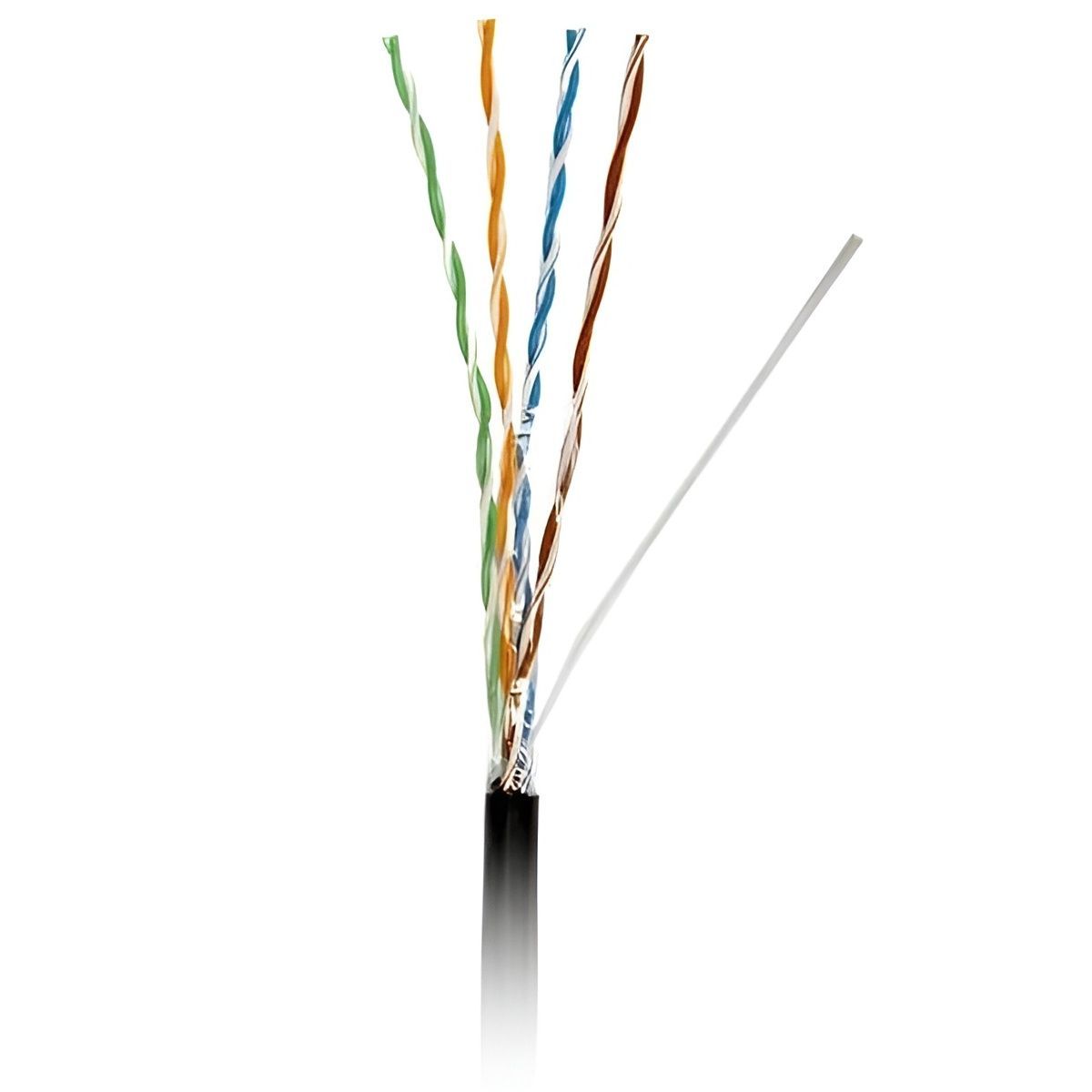Кабель для зовнішньої прокладки Atcom (20799) Standard FTP, 4*2*0.5мм, ССА, CAT5e, 305м Atcom купить в Украине