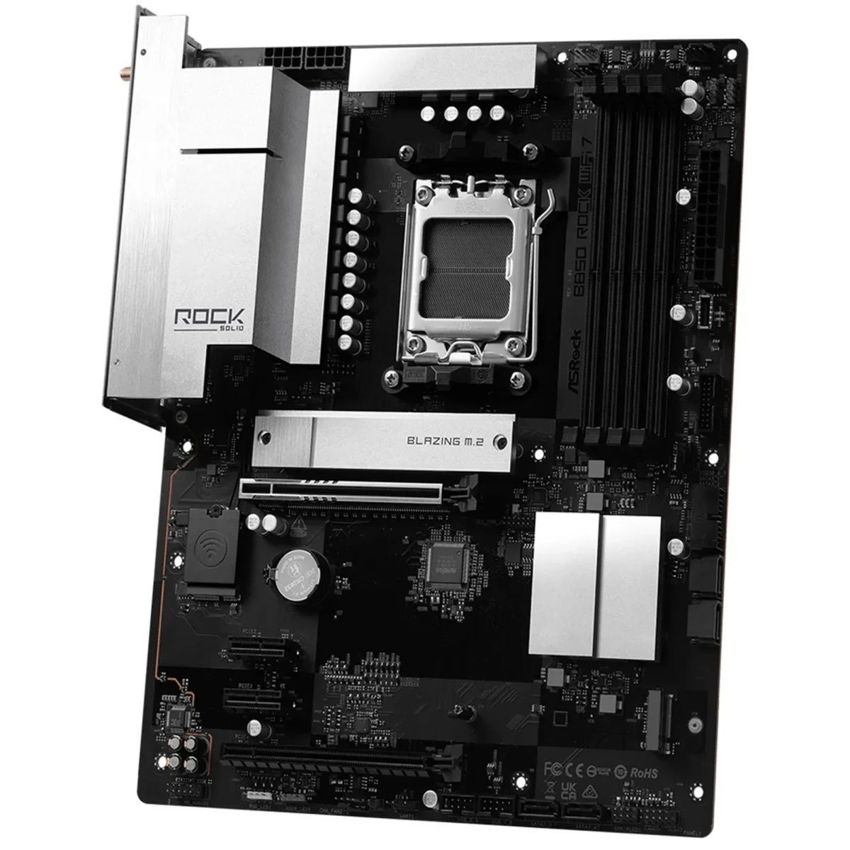 Материнська плата ASRock B850 ROCK WIFI 7 (sAM5, AMD B850, DDR5, ATX) ASRock купить в Украине