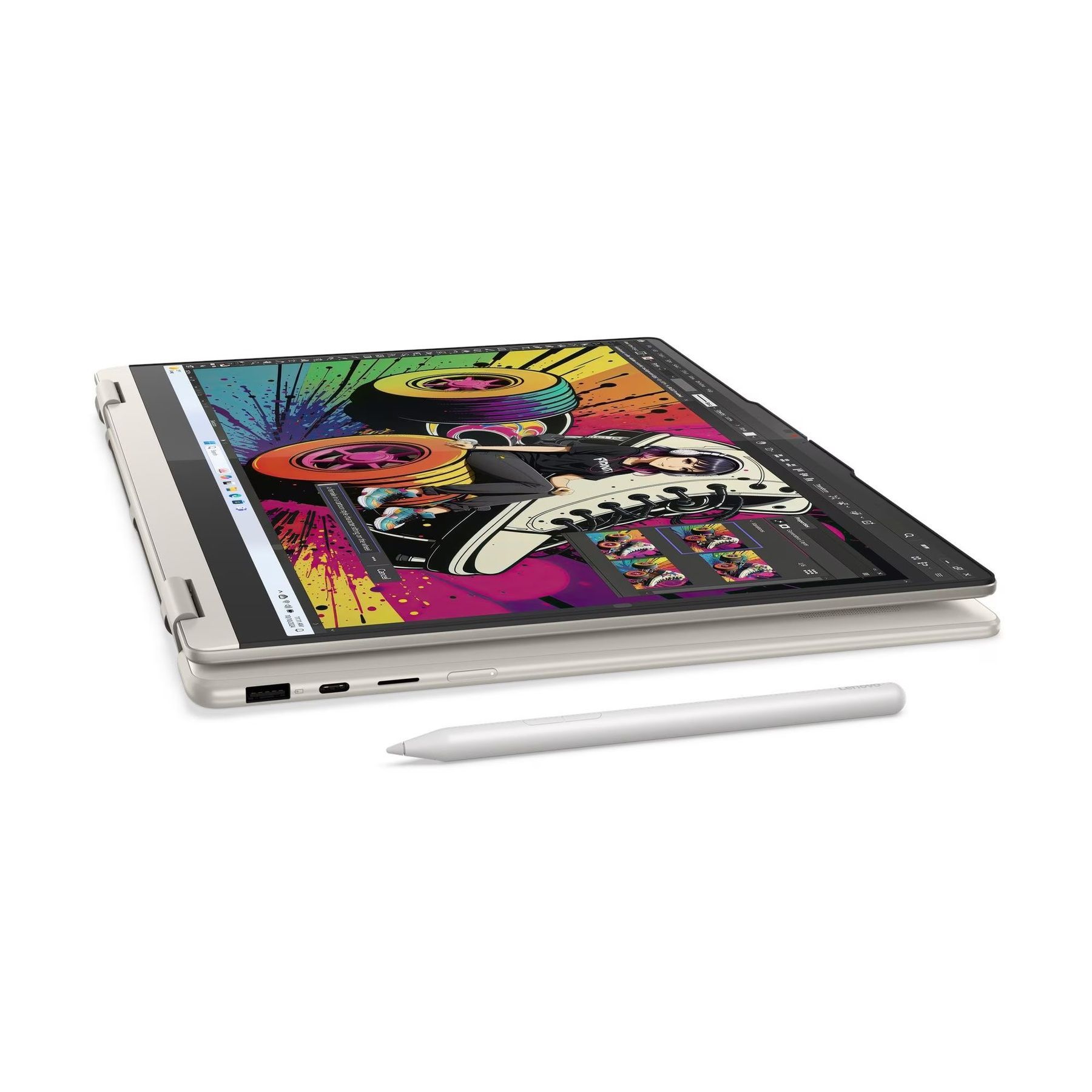 Ноутбук Lenovo Yoga 7 2-in-1 16AKP10 (83JU001MRA) Seashell Lenovo купить в Украине
