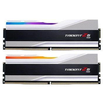 Модуль пам&rsquo;яті DDR5 2x32GB/6400 G.Skill Trident Z5 RGB Silver (F5-6400J3239G32GX2-TZ5RS) G.Skill купити в Україні