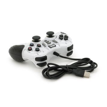 Геймпад Brazzers BR-8700 проводной для ПК, USB 2.0, White, Blister Brazzers купить в Украине