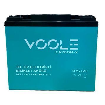 Акумуляторна батарея Voole 24-12 GEL 12V 24Ah (175 x125x166), 7.5 kg Blue, Q5 Seckin купити в Україні