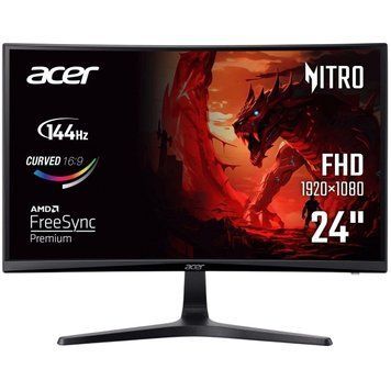 Монитор Acer 23.6" ED240QP0bi (UM.UE0EE.004) VA Black 144Hz Curved Acer купить в Украине