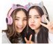 Bluetooth-гарнитура Hoco W27 Cat Ear Grey/Pink (W27GP) HOCO &mdash; фото