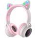 Bluetooth-гарнитура Hoco W27 Cat Ear Grey/Pink (W27GP) HOCO &mdash; фото