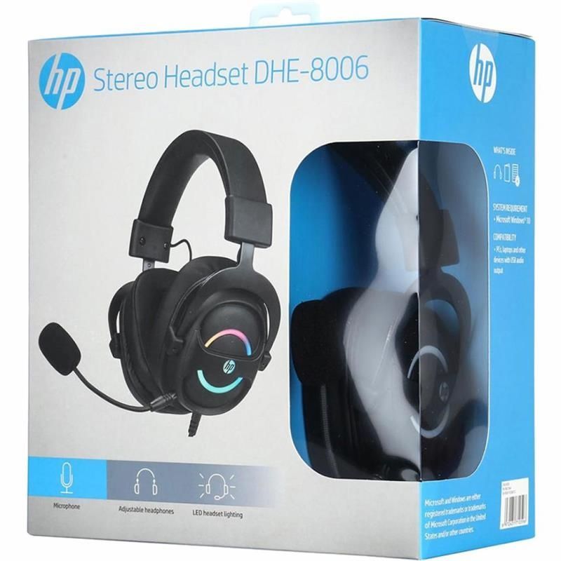 Гарнітура HP DHE-8006 Gaming Black HP купити в Україні