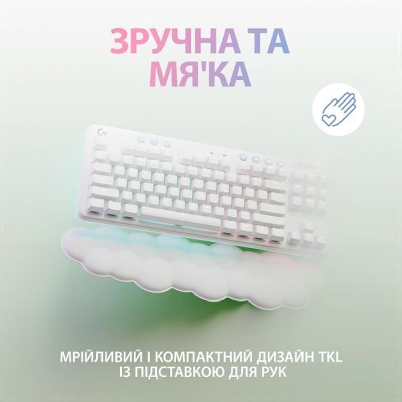 Клавіатура бездротова Logitech G715 Tactile White (920-010465) Logitech купити в Україні