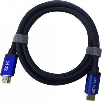 Кабель ATcom HDMI - HDMI V 2.1 (M/M), Real 8K 48Gbps, 10 м, Black/Blue (88810) Atcom купить в Украине
