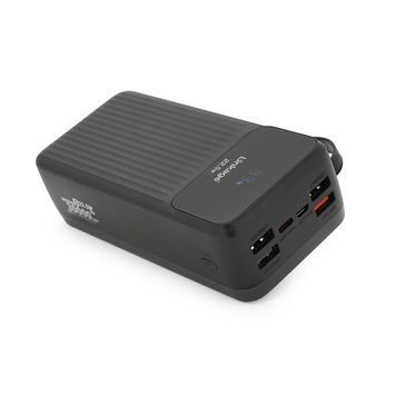 Powerbank Linkage LKP-42 30000mAh, 22.5W, Кабеля Type-C + Lighting+Micro+USB, 0,680 kg, Black, Box Patriot купить в Украине