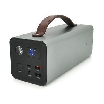 Портативная зарядная станция XM02A 200W, 220V / 50A, 1*AC / 220V+QC3.0, 5V / 3A-9V / 2A, АКБ - 32000mAh, LED Voltronic купить в Украине