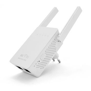 Підсилювач WiFi сигналу з 2-ма вбудованими антенами LV-WR02ES, живлення 220V, 300Mbps, IEEE 802.11b / g / n, 2.4-2.4835GHz, BOX Voltronic купити в Україні