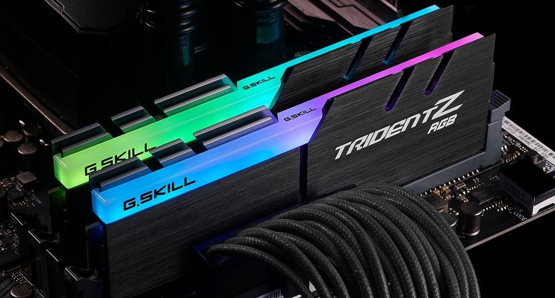 Модуль пам&rsquo;яті DDR4 2x16GB/3600 G.Skill Trident Z RGB (F4-3600C18D-32GTZR) G.Skill купити в Україні